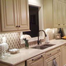 Kitchen backsplash is not only a protective element that protects your walls from liquid splashes such as oil and water. Washable Kitchen Wallpaper Best Of Contact Paper Backsplash Wallpapered Backsplash In A Kitchen 1050x1047 Wallpaper Teahub Io