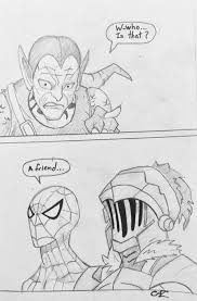 Spidermans New Friend Funny Post Slayer Meme Anime Funny Goblin Slayer Meme