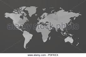 Bei uns ist für jeden geschmack und für jeden einrichtungsstil die passende leinwand weltkarte dabei. Leere Schwarze Welt Karte Auf Isolierten Hintergrund Weltkarte Vector Template Fur Website Infografiken Design Flache Erde Weltkarte Abbildung Stock Vektorgrafik Alamy