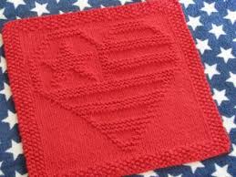 Gramma's dishcloth free knitting pattern by pj allen on ravelry. I Love America Dishcloth Dishcloth Pattern Dishcloth Knitting Patterns Sewing Fleece