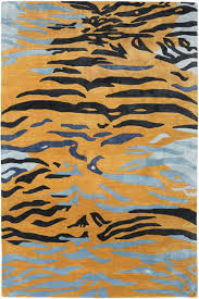 Abbildung des schwarzen leoparden, leopard jaguar gepard schwarzer panther. Love Tiger Orange Grau 200x300 Carpetvista