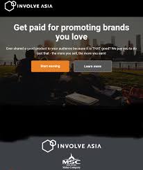 Involve Asia Earning S Proof Involve Asia Affliate Programme In 2020 Earnings Affliate Brand Promotion