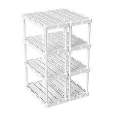 Great savings & free delivery / collection on many items. Maxit Knect A Shelf 24 W X 48 H X 12 D 4 Shelf Plastic Freestanding Shelving Unit At Menards