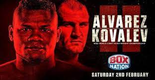 Watch Eleider Alvarez Vs Sergey Kovalev 2wbo Light Heavyweight Boxing Live Boxing Live Heavyweight Boxing Boxing Live Stream