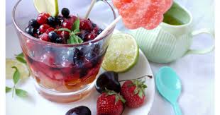 Minestrone De Fruits Rouges Au Sirop De Verveine Et Citron Vert Recette Par Encore Une Lichette Recettes De The Recette Basse Calorie Alimentation