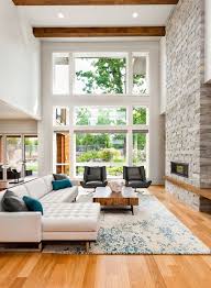 Floor To Ceiling Window Costs Modernize Living Room Modern Contemporary House Living Room Interior