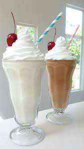 Fake Milkshake Retro Inspired Milkshake For Kitchen Ice Etsy Milkshake Delicious Desserts Yummy Food