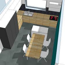 Ilot De Cuisine Avec Table L Ilot De Cuisine Avec Table C Est 100 De Convivialite Mais Pour En 2020 Ilot Cuisine Plan Cuisine Renovation Maison
