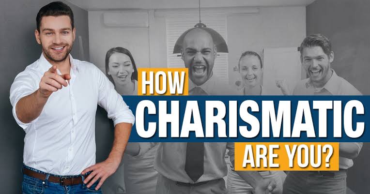 Image result for Owns a room with charisma."