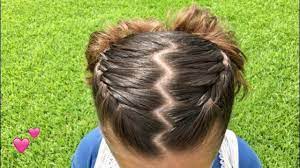 Zig zag hairstyles for girls. Zig Zag French Braid Combo Youtube