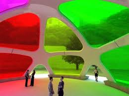 Art Rainbow Is A Solar Powered Prefab Party Pavilion Colour Architecture Art Lodge Solar Power