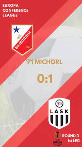 Check spelling or type a new query. Conference League Muhsam Aber Doch Lask Gewinnt Bei Vojvodina 1 0 Krone At