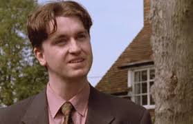 John Nettles and Jason Hughes between takes, during the filming of Midsomer  Murders