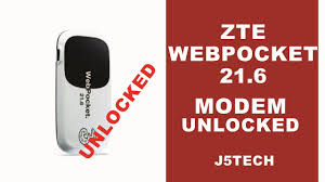 Do not select the network you want to use. How To Unlock Zte Webpocket 21 6 Modem Router