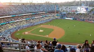 dodger stadium section 22rs home of los angeles dodgers