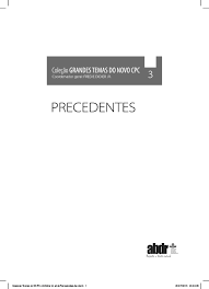 Can the net harness a bunch of volunteers to help bring books in the public domain to life through podcasting? Pdf Grandes Temas Do Cpc Precedentes Dierle Nunes Academia Edu