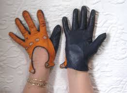 Orange And Blue Kid Leather Gloves Kid Gloves Orange And Blue Driving Gloves Driving Gloves By Vintagous On Et Vintage Gloves Leather Gloves Kid Gloves
