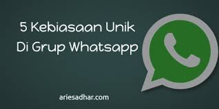 Ucapan bergabung di grup wa kerja. 5 Kebiasaan Unik Di Grup Whatsapp Ariesadhar Com