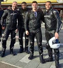 Spartan Motorcycle Couriers Motorcycle Leathers Suit Motorcycle Suits Men Mens Leather Clothing