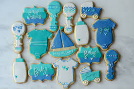 How to buy baby — choose a quantity of baby shower cookies. Custom Cookies Southern Peach Pastries