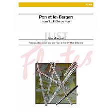 Jules Mouquet Pan Et Les Bergers From La Flute De Pan For Solo Flute And Flute Ensemble