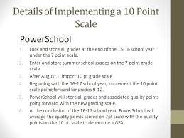 Uniform Grading Policy State Board Of Education April 12