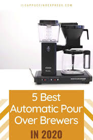 You can adjust aroma strength with 3 different settings, and the water, temperature, and grind for the best flavor. Best Automatic Pour Over Coffee Maker 2021 Il Cappuccino Express Pour Over Coffee Maker Travel Coffee Maker Pour Over Coffee