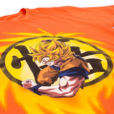 Camiseta Dragon Ball Goku Super Saiajin Laranja - Oficial - Art Rock  Camisetas - Receba em Casa