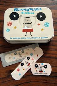Useful And Fun Mr Stong Plasters In A Mr Strong Re Usable Tin 30 Fabulous Strongman Plasters In Assorted Sizes Creative Packaging Packaging Creative