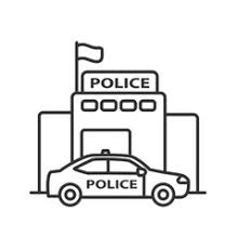 Police station (buildings and architecture). Police Station Drawing Vector Images Over 160