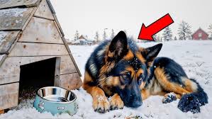 The Dog Refused To Enter Its Kennel And Slept In The Snow. When The Owner  Looked Inside, They Were.. - YouTube