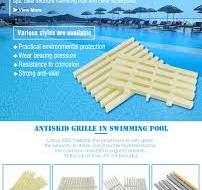 Factory Customize White Color Overflow Grid Swimming Pool ...