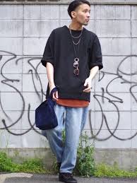 d tomoyose lui s hep five店 lui sのtシャツ カットソーを使ったコーディネート wear メンズ コーデ tシャツ シャツ カットソー