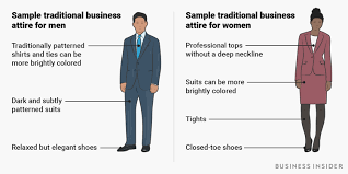 Traditional Business Attire Is Formal But Allows For A Pop Of Personality Business Attire Business Attire For Men Business Outfits