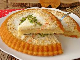 muhallebili tart kek tarifi nasil yapilir resimli yemek tarifleri