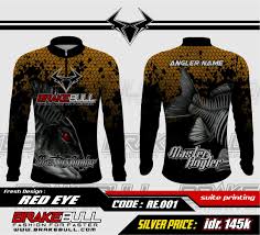 Desain kaos distro lengan panjang hitam sumber : Desain Jersey Mancing Nasi
