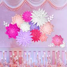 All of the paper flower tutorials that i link to below are made with paper. Artificial Chrysanthemum Backdrop Decor Handmade Petals Paper Flowers Wedding Supplies Home Garden