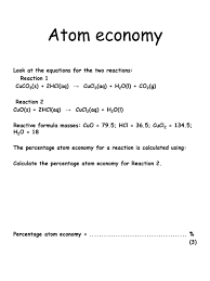 (i) the techniques and procedures required during experiments requiring the measurement of mass, volumes of solutions and gas if you covered atom economy at gcse then nothing has really changed. Calculations In Chemistry Ppt Download