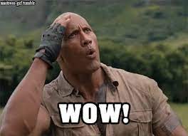 Wow Dwayne Johnson Gif Wow Dwaynejohnson Jumanji Gifs Dwayne Johnson Memes Dwayne Johnson Dwayne Johnson Movies