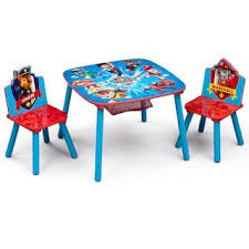 Disney S Mickey Mouse Table Chairs Set By Delta Children In 2020 Kids Table And Chairs Kids Chairs Paw Patrol Room