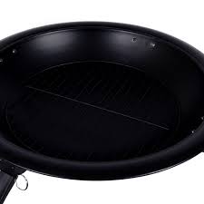 Gas pits may have a. Grate Grill And Cover Fire Vida Large Fire Pit Steel Folding Outdoor Garden Patio Heater Grill