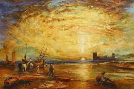 Joseph mallord william turner was born in london in 1775. Gemaldekopien Und Olbilder William Turner Flint Castle Zafrane Kunstproduktion William Turner Kunst Bilder