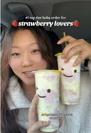 San Jose Strawberry Shortcake Boba