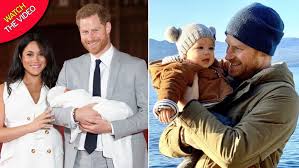 Prince harry and meghan markle's son, archie harrison, celebrated his first birthday on may 6. Meghan Markle And Prince Harry Share Adorable Baby Archie Picture With New Year Message Mirror Online
