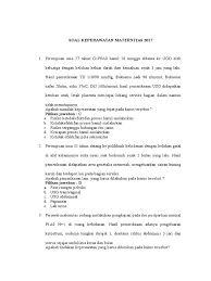 20200823 contoh soal kasus maternitas beserta jawabannya. Soal Keperawatan Maternitas 2017
