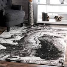 Power loomed in turkey, it's low profile pile is. Maren Abstract Marbling Art Area Rug Contemporary Area Rugs By Nuloom Houzz