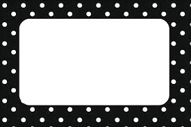 En este juego para baby shower para imprimir tendrás una lista con nombres de parejas de famosos y sus hijos, aunque por separado. Imprimibles De Fondo Negro Con Lunares Blancos Ideas Y Material Gratis Para Fiestas Y Celebraciones Oh My Fiesta