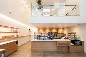 Blue Bottle Coffee S Culver City Shop Is A Minimalist Gem Blue Bottle Coffee Coffee Shop Design Blue Bottle