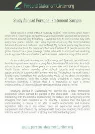 You Will Feel Great When You Have Had The Opportunity To Study Outside Of You Personal Statement Examples College Application Essay Examples Personal Statement