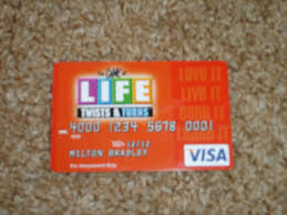 Game of life credit card. The Game Of Life Twists Turns Wikipedia